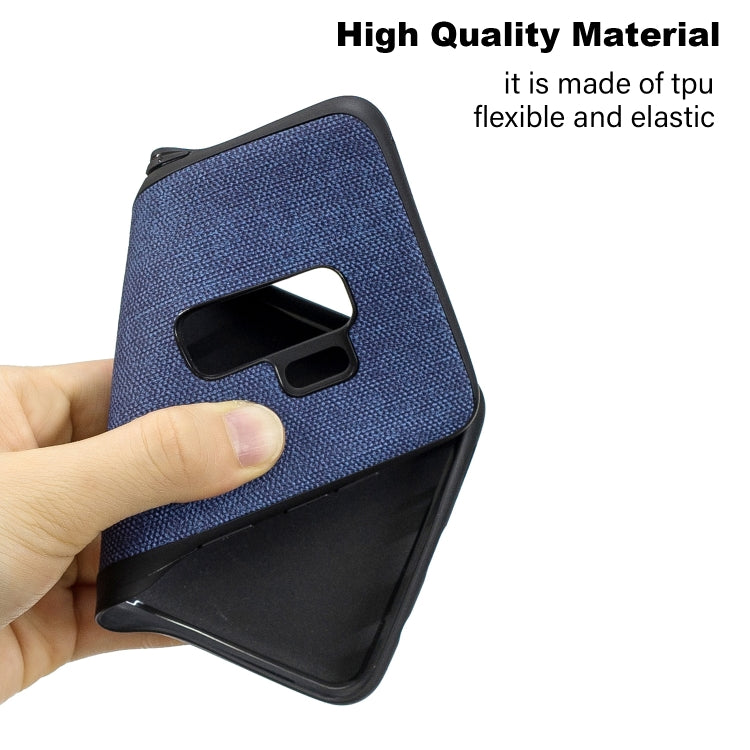 Shockproof  Matching Denim PC + PU + TPU Protective Case for Galaxy S9+