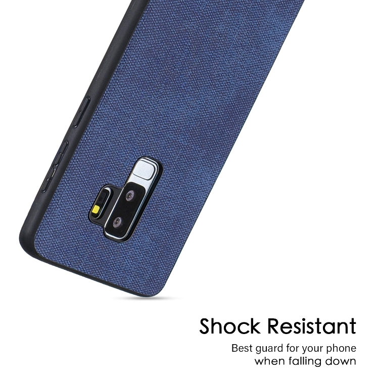 Shockproof  Matching Denim PC + PU + TPU Protective Case for Galaxy S9+