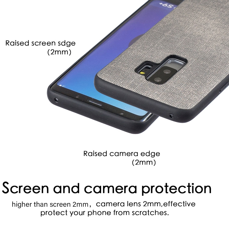 Shockproof  Matching Denim PC + PU + TPU Protective Case for Galaxy S9+