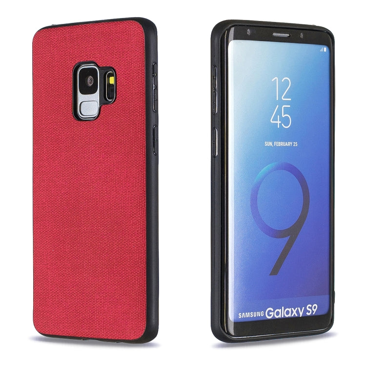 Shockproof  Matching Denim PC + PU + TPU Protective Case for Galaxy S9