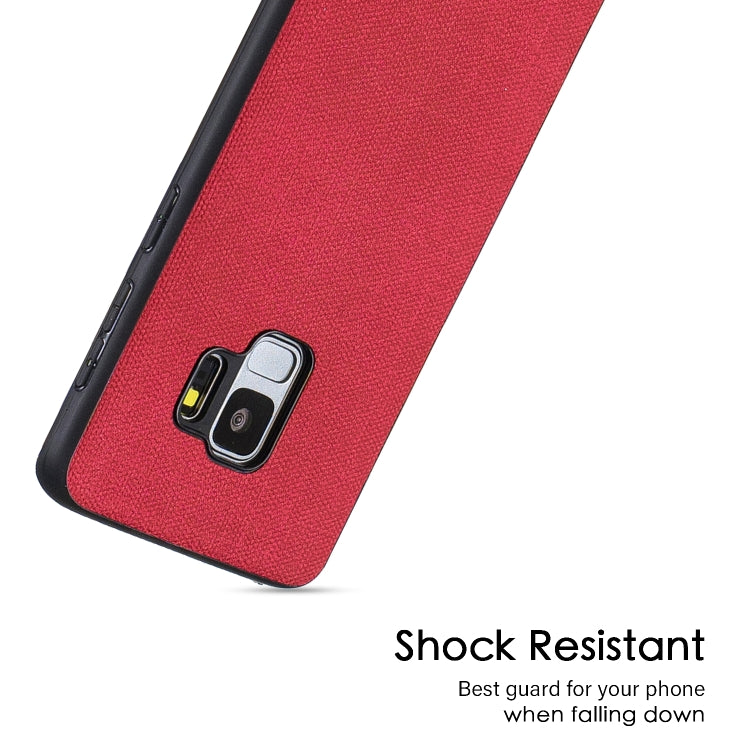 Shockproof  Matching Denim PC + PU + TPU Protective Case for Galaxy S9