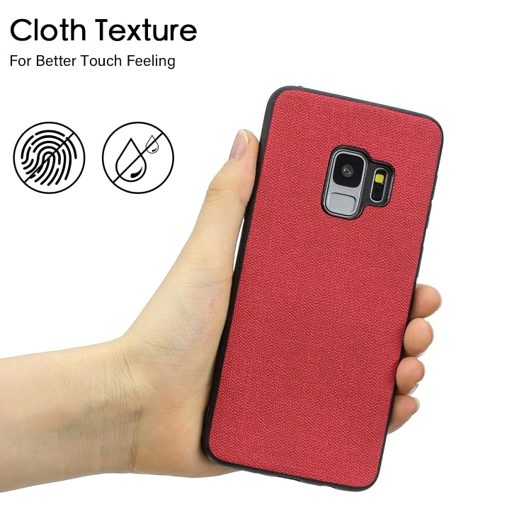 Shockproof  Matching Denim PC + PU + TPU Protective Case for Galaxy S9