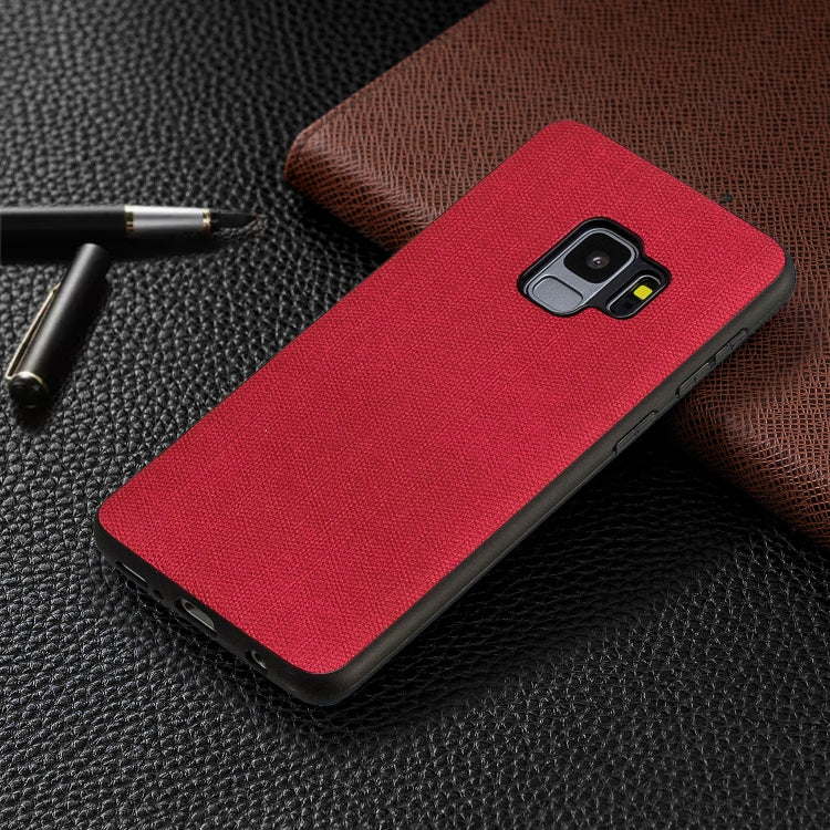 Shockproof  Matching Denim PC + PU + TPU Protective Case for Galaxy S9