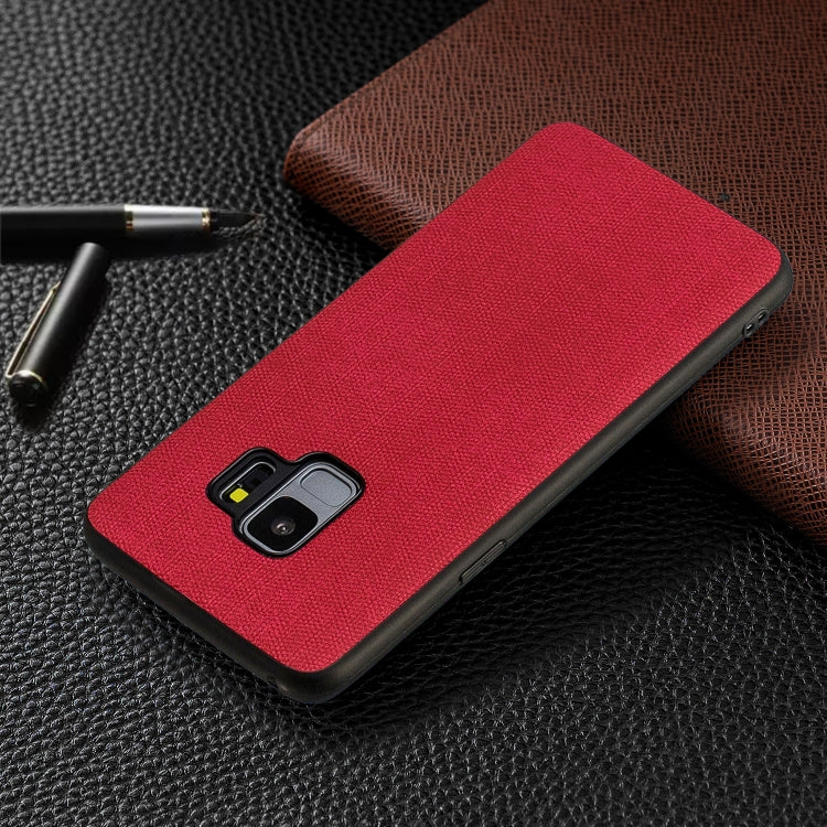 Shockproof  Matching Denim PC + PU + TPU Protective Case for Galaxy S9