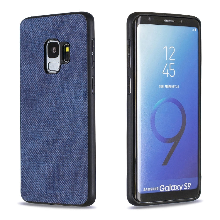 Shockproof  Matching Denim PC + PU + TPU Protective Case for Galaxy S9