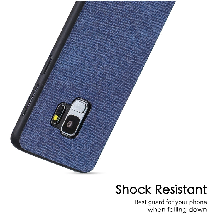 Shockproof  Matching Denim PC + PU + TPU Protective Case for Galaxy S9