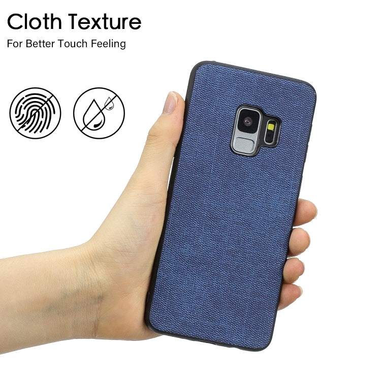 Shockproof  Matching Denim PC + PU + TPU Protective Case for Galaxy S9
