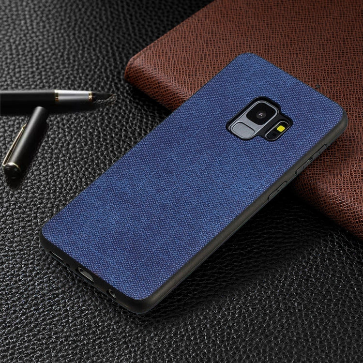 Shockproof  Matching Denim PC + PU + TPU Protective Case for Galaxy S9