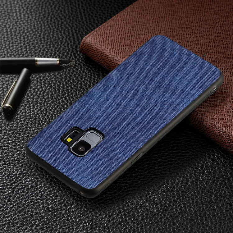 Shockproof  Matching Denim PC + PU + TPU Protective Case for Galaxy S9