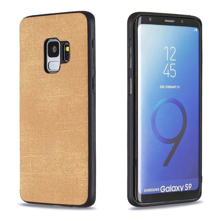 Shockproof  Matching Denim PC + PU + TPU Protective Case for Galaxy S9
