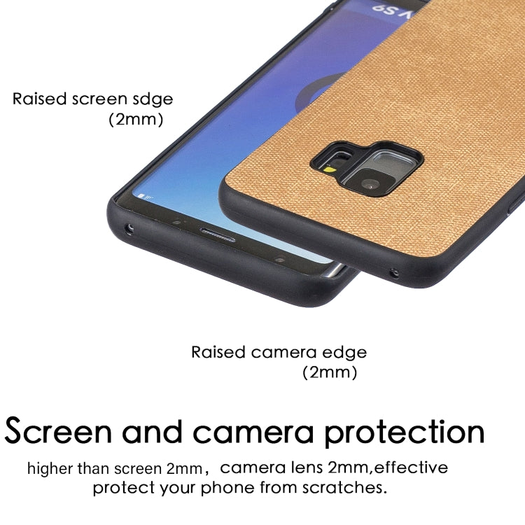 Shockproof  Matching Denim PC + PU + TPU Protective Case for Galaxy S9