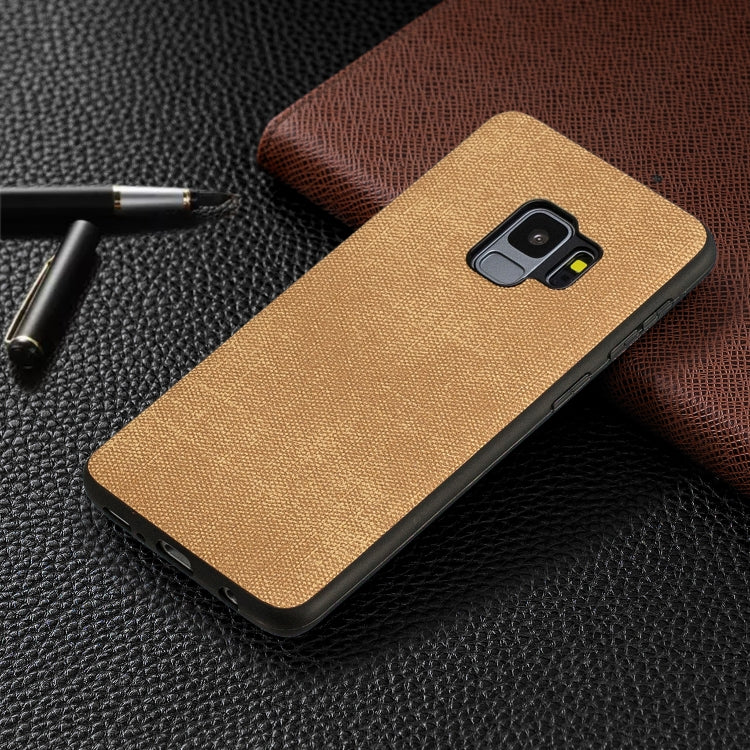 Shockproof  Matching Denim PC + PU + TPU Protective Case for Galaxy S9