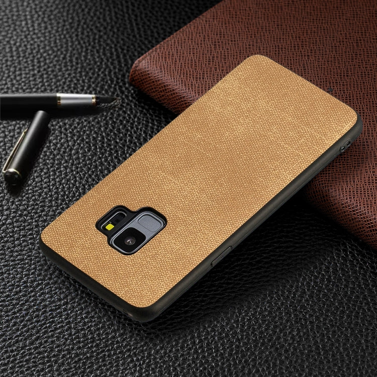 Shockproof  Matching Denim PC + PU + TPU Protective Case for Galaxy S9