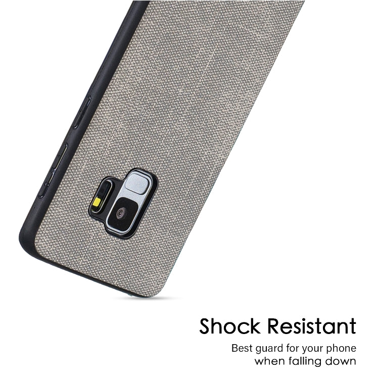 Shockproof  Matching Denim PC + PU + TPU Protective Case for Galaxy S9