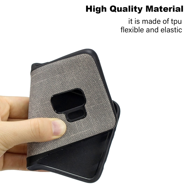 Shockproof  Matching Denim PC + PU + TPU Protective Case for Galaxy S9