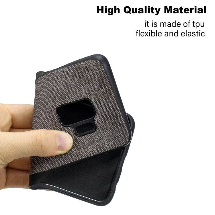 Shockproof  Matching Denim PC + PU + TPU Protective Case for Galaxy S9