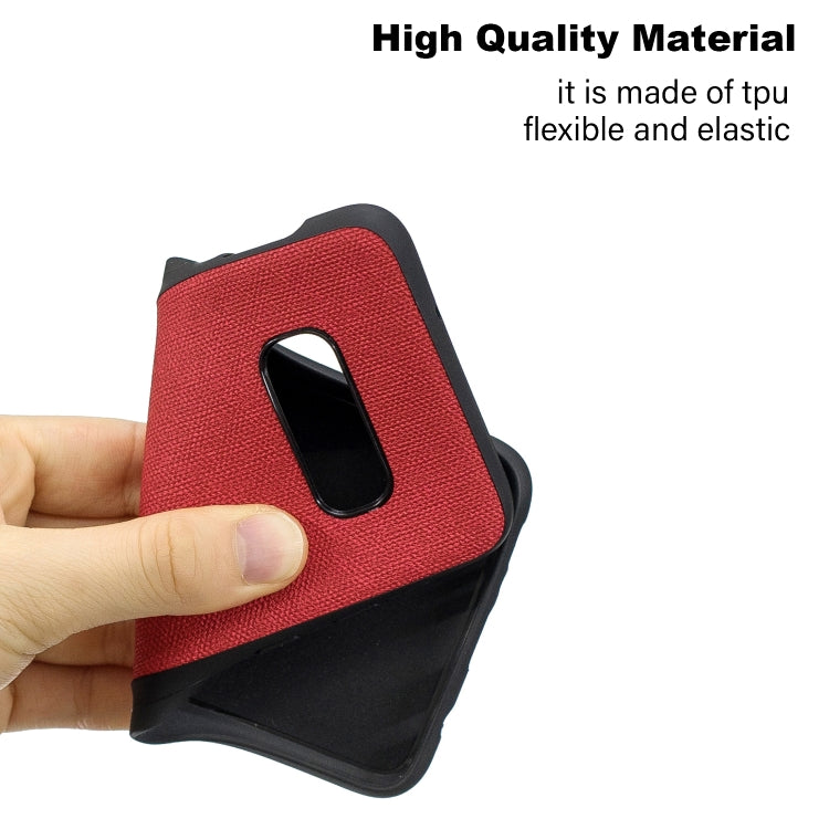 Shockproof Cloth Texture PC+ TPU Protective Case for Galaxy S10e