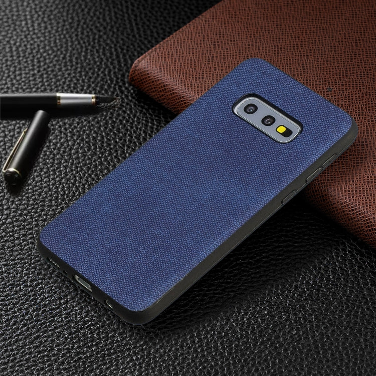 Shockproof Cloth Texture PC+ TPU Protective Case for Galaxy S10e