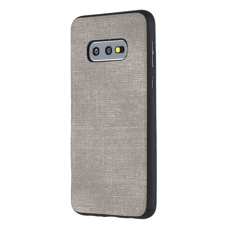 Shockproof Cloth Texture PC+ TPU Protective Case for Galaxy S10e