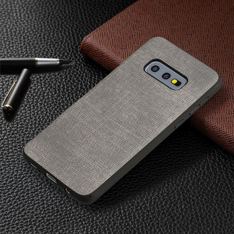 Shockproof Cloth Texture PC+ TPU Protective Case for Galaxy S10e