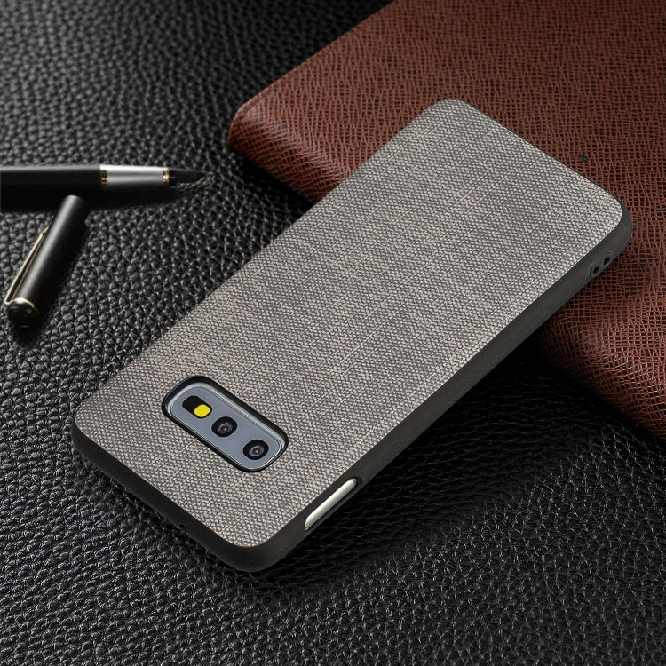 Shockproof Cloth Texture PC+ TPU Protective Case for Galaxy S10e