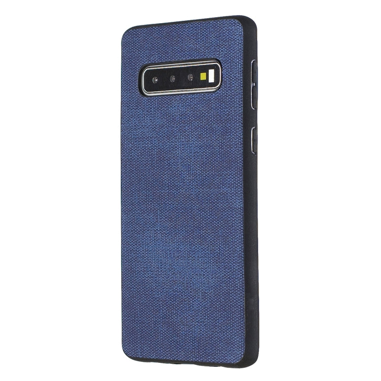 Shockproof Cloth Texture PC+ TPU Protective Case for Galaxy S10
