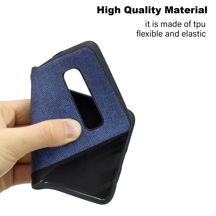 Shockproof Cloth Texture PC+ TPU Protective Case for Galaxy S10