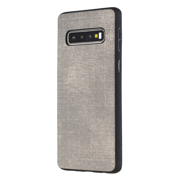 Shockproof Cloth Texture PC+ TPU Protective Case for Galaxy S10