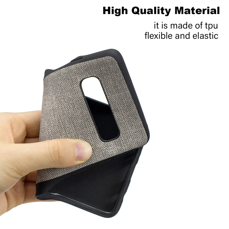 Shockproof Cloth Texture PC+ TPU Protective Case for Galaxy S10