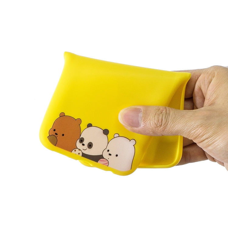 For iPhone XS Max Shockproof Protector Cover Full Coverage Silicone Case, Color:The Bears