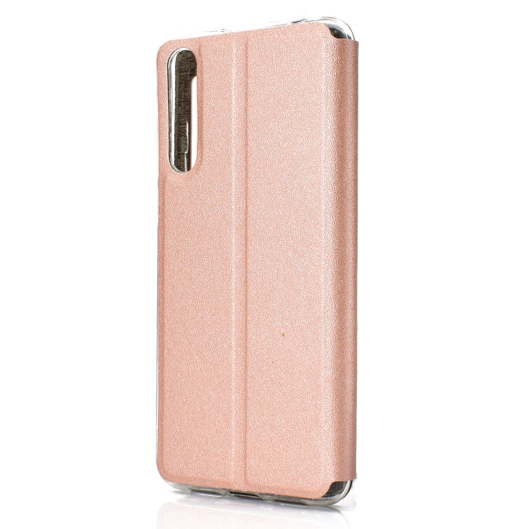 Frosted Texture Horizontal Flip Leather Case for Huawei P20 Pro, with Call Display ID & Holder