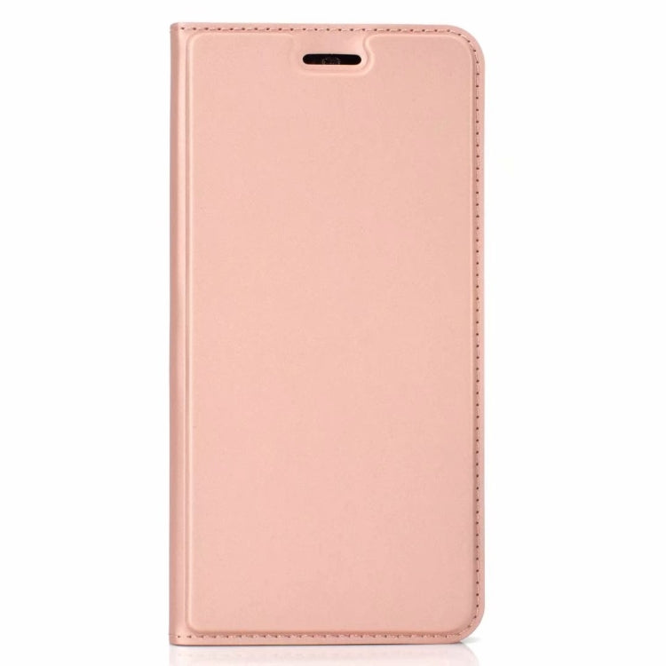 Ultra-thin Pressed Magnetic TPU+PU Leather Case for Huawei P30 Lite with Card Slot & Holder
