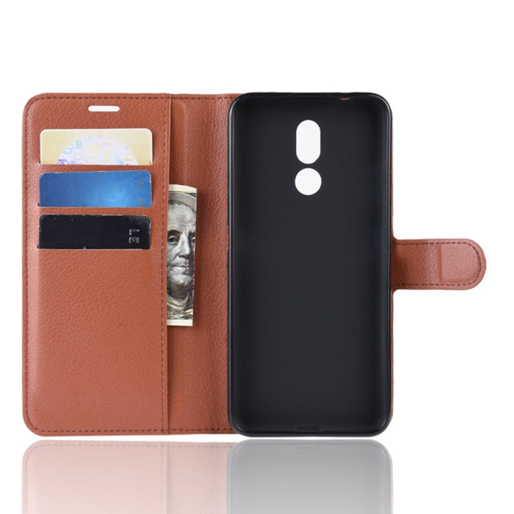 Litchi Texture Horizontal Flip Leather Case for Nokia 3.2, with Wallet & Holder & Card Slots