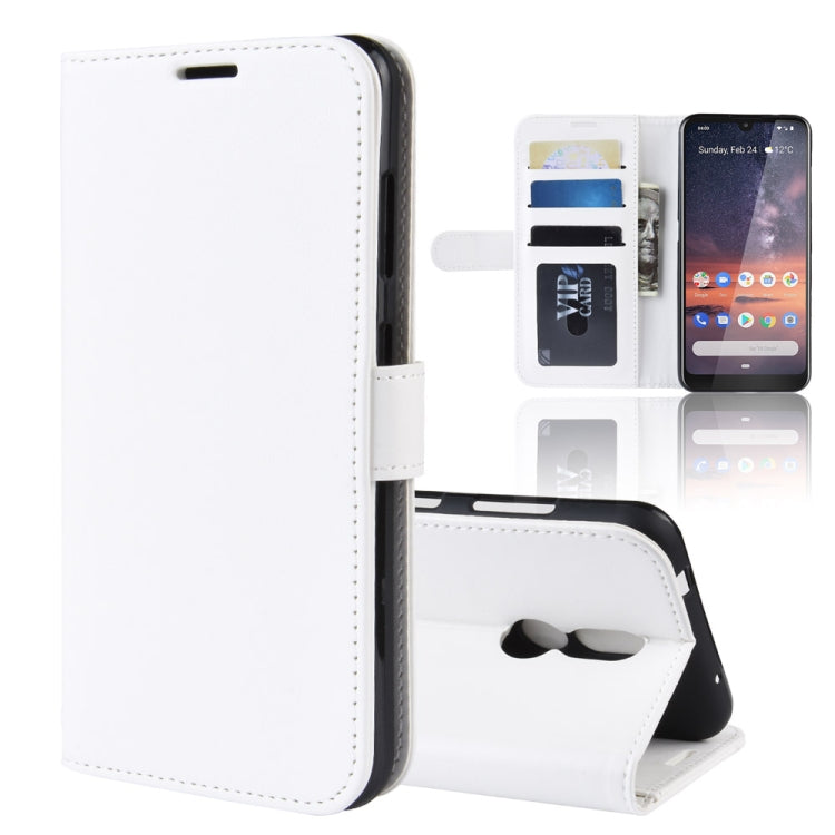 Crazy Horse Texture Horizontal Flip PU Leather Case for Nokai 3.2, with Wallet & Holder & Card Slots & Photo Frame