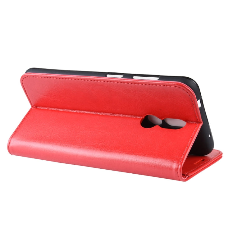 Crazy Horse Texture Horizontal Flip PU Leather Case for Nokai 3.2, with Wallet & Holder & Card Slots & Photo Frame