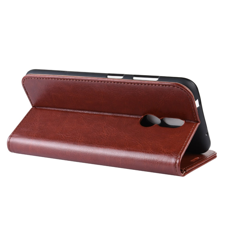 Crazy Horse Texture Horizontal Flip PU Leather Case for Nokai 3.2, with Wallet & Holder & Card Slots & Photo Frame
