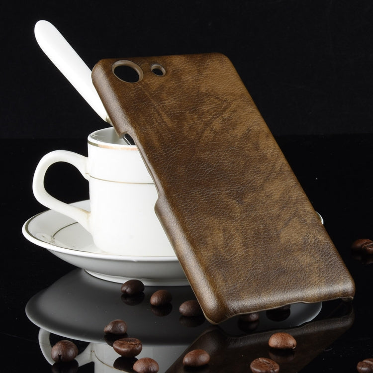 Shockproof Litchi Texture PC + PU Case For Sony Xperia ACE SO-02L