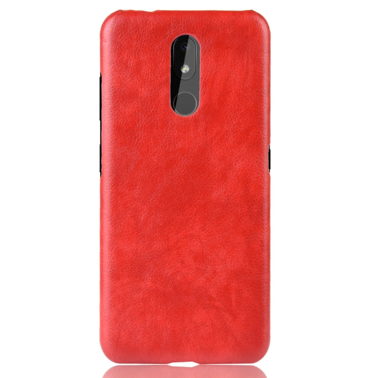 Shockproof Litchi Texture PC + PU Case For Nokia 3.2