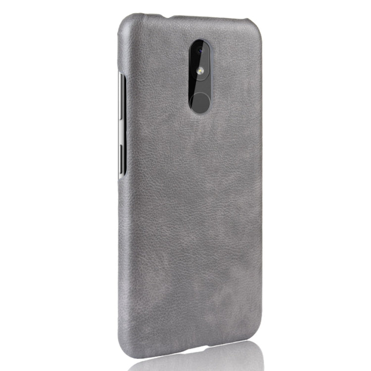 Shockproof Litchi Texture PC + PU Case For Nokia 3.2