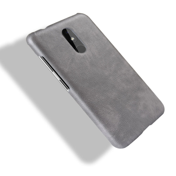 Shockproof Litchi Texture PC + PU Case For Nokia 3.2