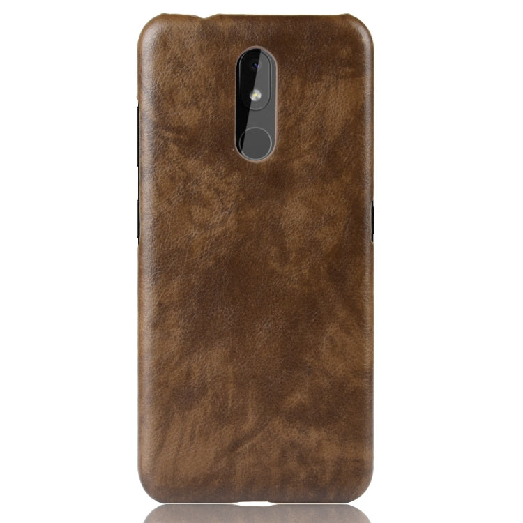 Shockproof Litchi Texture PC + PU Case For Nokia 3.2