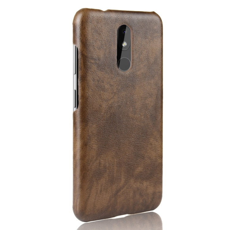 Shockproof Litchi Texture PC + PU Case For Nokia 3.2