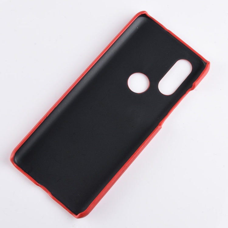 Shockproof Litchi Texture PC + PU Case For Motorola One Vision