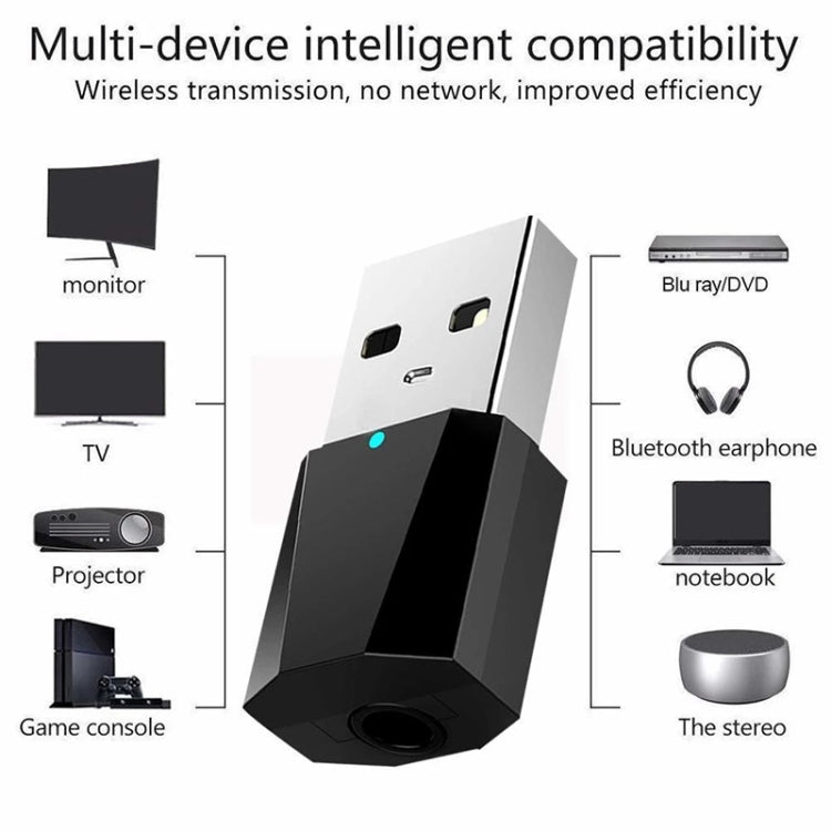 Stereo Car Bluetooth Audio Receiver 4.2 Bluetooth Adapter 3.5mm USB Bluetooth Receiver