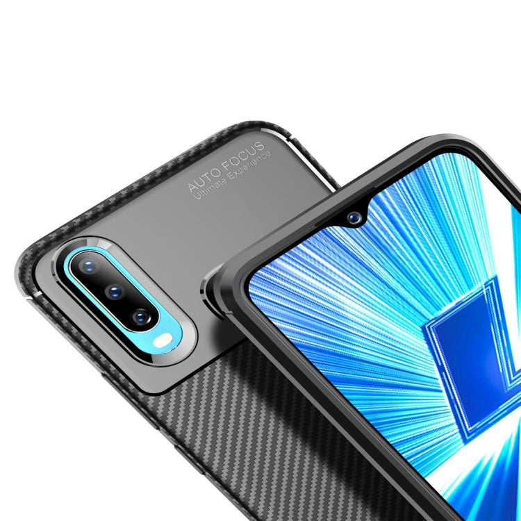 Beetle Series Carbon Fiber Texture Shockproof TPU Case for Vivo Y17 / Y3