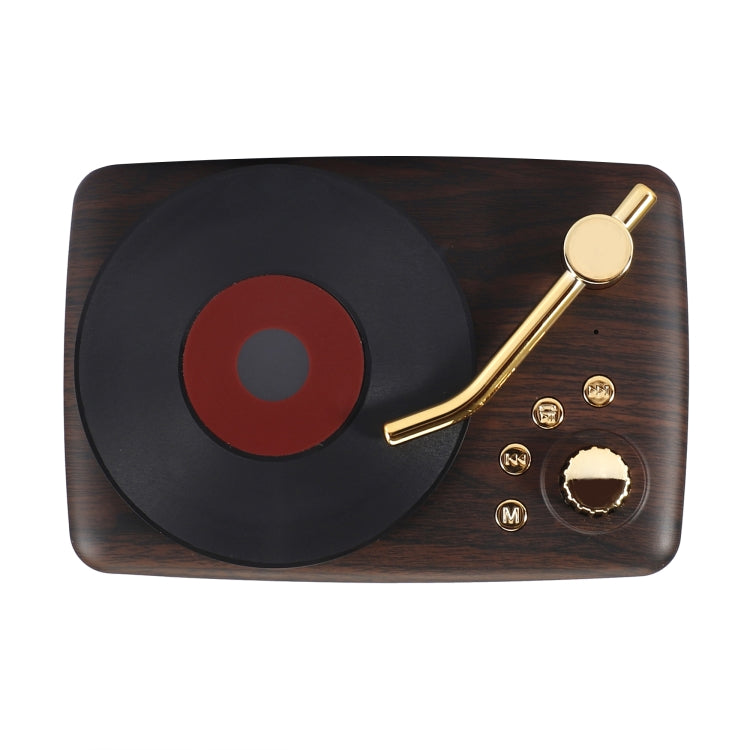 Retro Style Bluetooth Speaker, Built-in High-sensitivity FM Receiving Antenna, Long-term Voyage