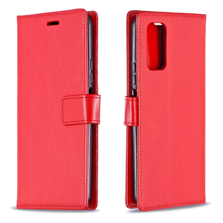 For Huawei Honor 30S Crazy Horse Texture Horizontal Flip Leather Case with Holder & Card Slots & Wallet & Photo Frame
