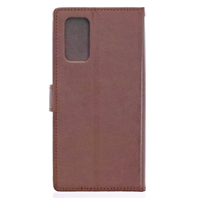 For Huawei Honor 30S Crazy Horse Texture Horizontal Flip Leather Case with Holder & Card Slots & Wallet & Photo Frame