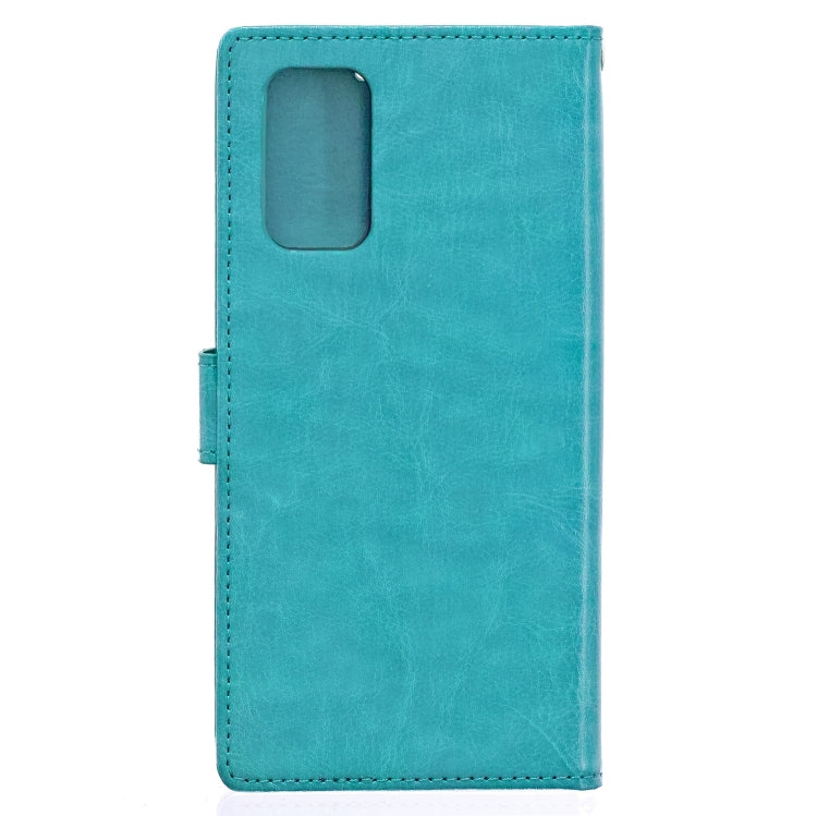 For Huawei Honor 30S Crazy Horse Texture Horizontal Flip Leather Case with Holder & Card Slots & Wallet & Photo Frame