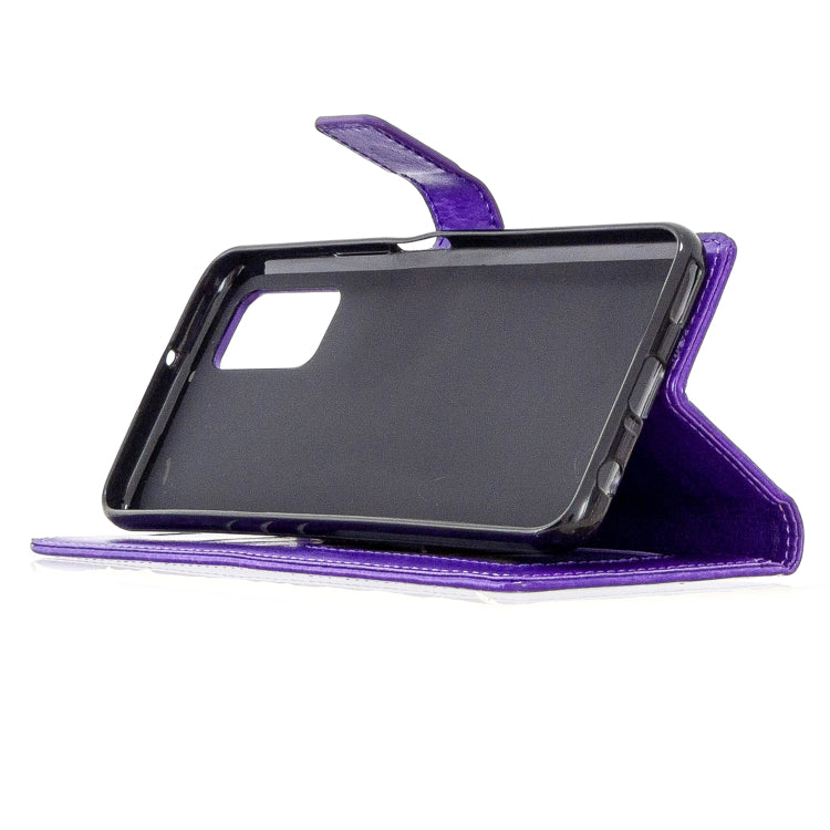 For Huawei Honor 30S Crazy Horse Texture Horizontal Flip Leather Case with Holder & Card Slots & Wallet & Photo Frame